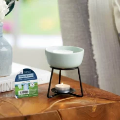 Yankee Candle Duftlampe Pebble Tart Scented Lamp Spa Blue von Outlet