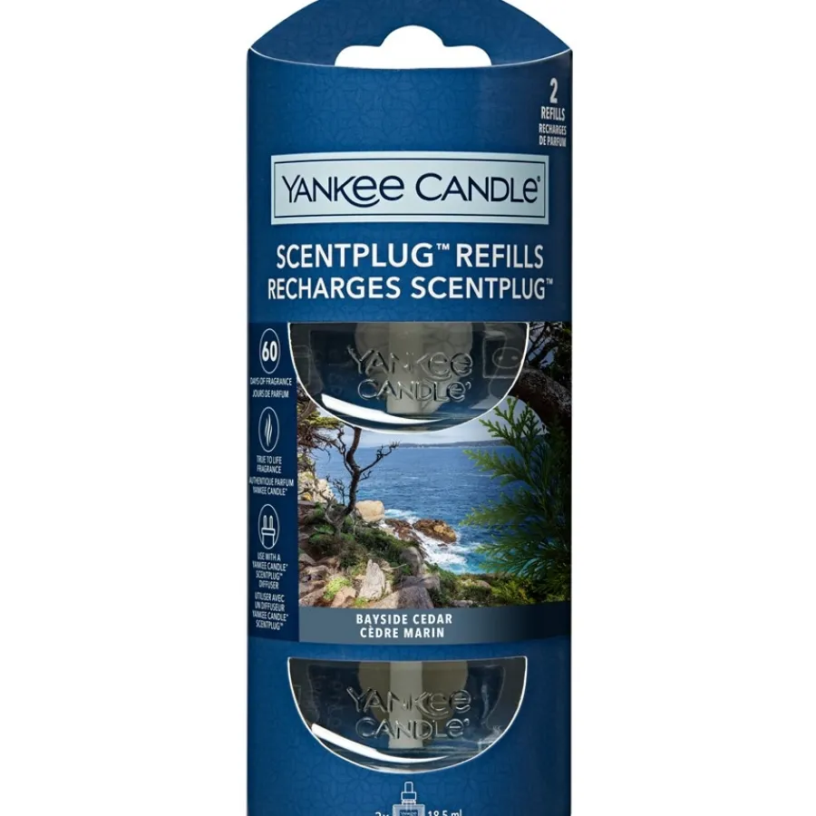 Yankee Candle Duftstecker Diffusor Scentplug Refill Bayside Cedar von