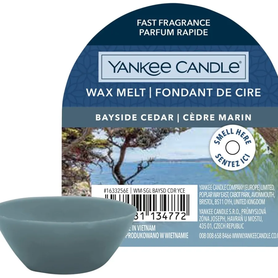 Yankee Candle Duftwachs Bayside Cedar Blue von