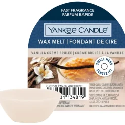 Yankee Candle Duftwachs Vanille Creme Brûlée Brown von Discount