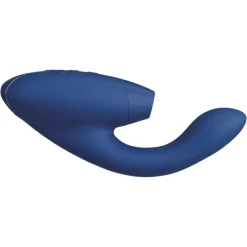 Womanizer Duo 2 Luxuriöser Dual Stimulator Mit Pleasure Air Technologie Für Die Klitoris Und Vibration Für Den G-Punkt Blueberry von