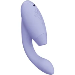 Womanizer Duo 2 Luxuriöser Dual Stimulator Mit Pleasure Air Technologie Für Die Klitoris Und Vibration Für Den G-Punkt Lilac von
