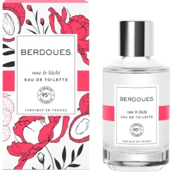 Berdoues Eau de Toilette 95% Organics Rose & Litchi von Discount