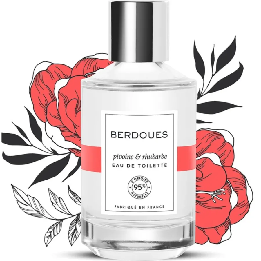 Berdoues Eau de Toilette 95% Organics Pivoine & Rhubarbe von Best