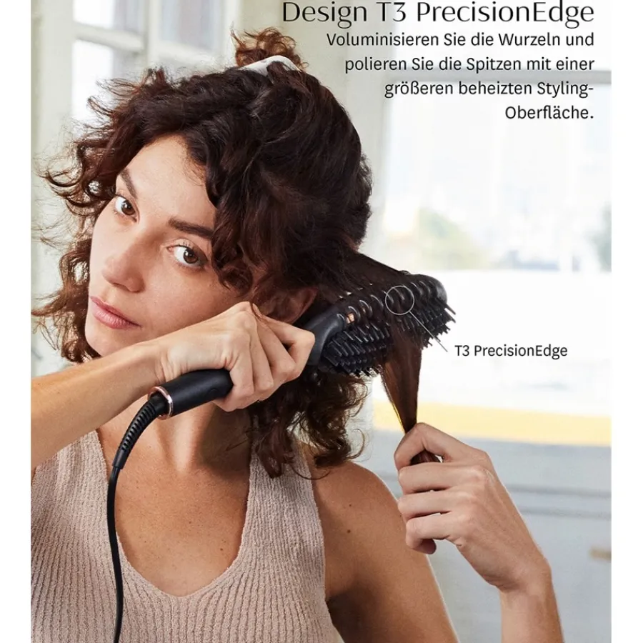 T3 Edge Beheizte Glättungs- & Stylingbürste von New