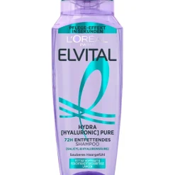 Lu2019Oru00E9al Paris Elvital Hydra Hyaluronic Pure 72H Entfettendes Shampoo von L’Oréal Paris