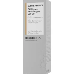 Biodroga Even Perfect CC Cream Anti-Fatigue LSF20 von Clearance