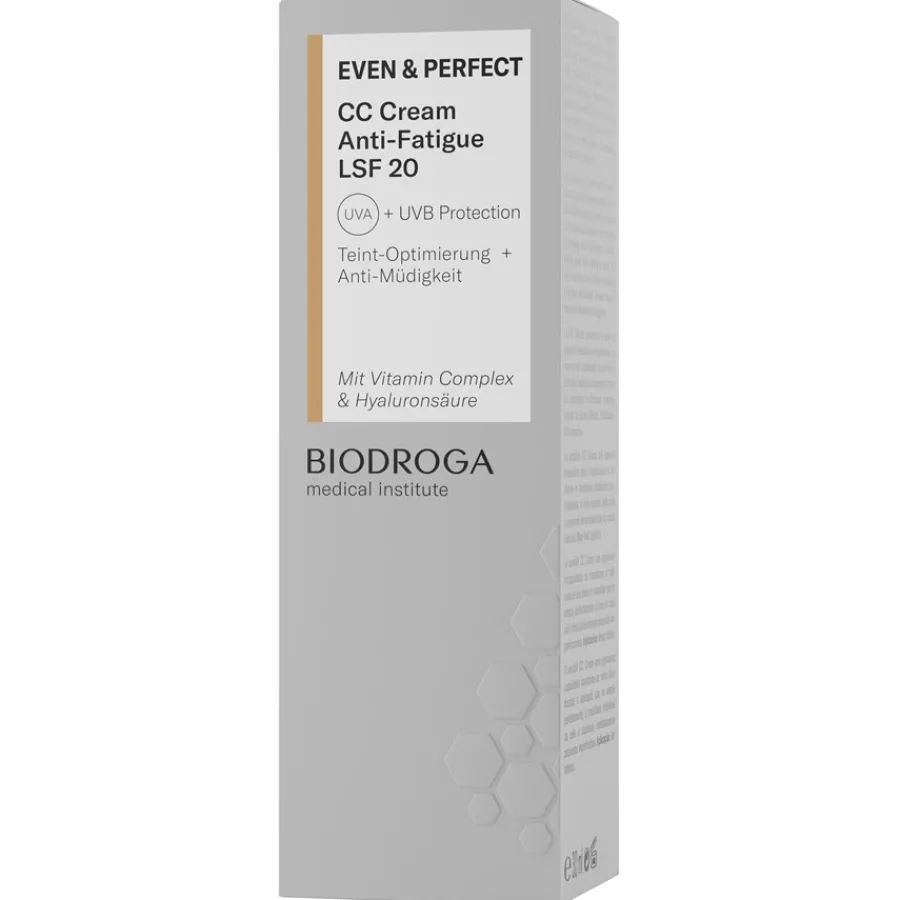 Biodroga Even Perfect CC Cream Anti-Fatigue LSF20 von Clearance