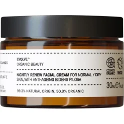 Evolve Organic Beauty Nightly Renew Facial Cream