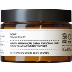 Evolve Organic Beauty Nightly Renew Facial Cream