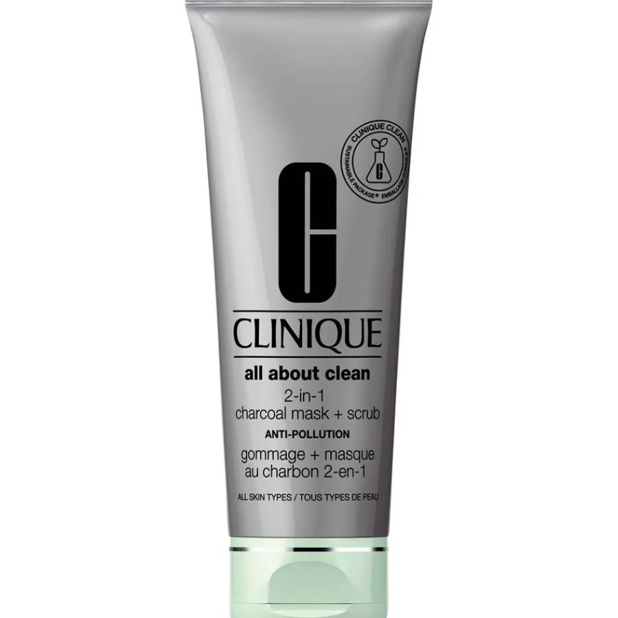 Clinique Exfoliationsprodukte 2-in-1 Charcoal Mask + Scrub von