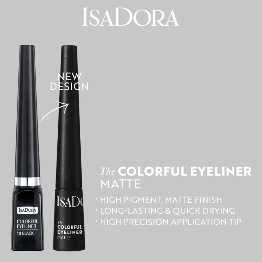 Isadora Eyeliner & Kajal Colorful Eyeliner Matte von Discount