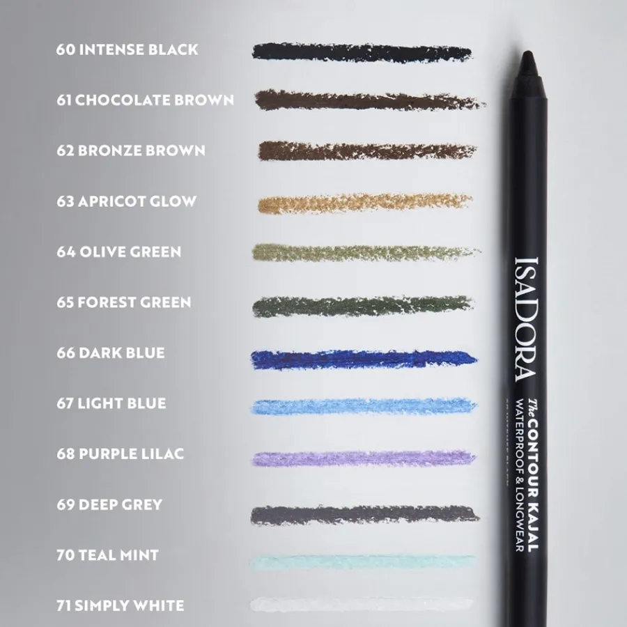 Isadora Eyeliner & Kajal The Contour Kajal Waterproof & Longwear von Outlet
