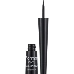 Flormar Eyeliner Vinyl Waterproof Dipliner von 001 Black New
