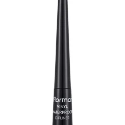 Flormar Eyeliner Vinyl Waterproof Dipliner von 001 Black New