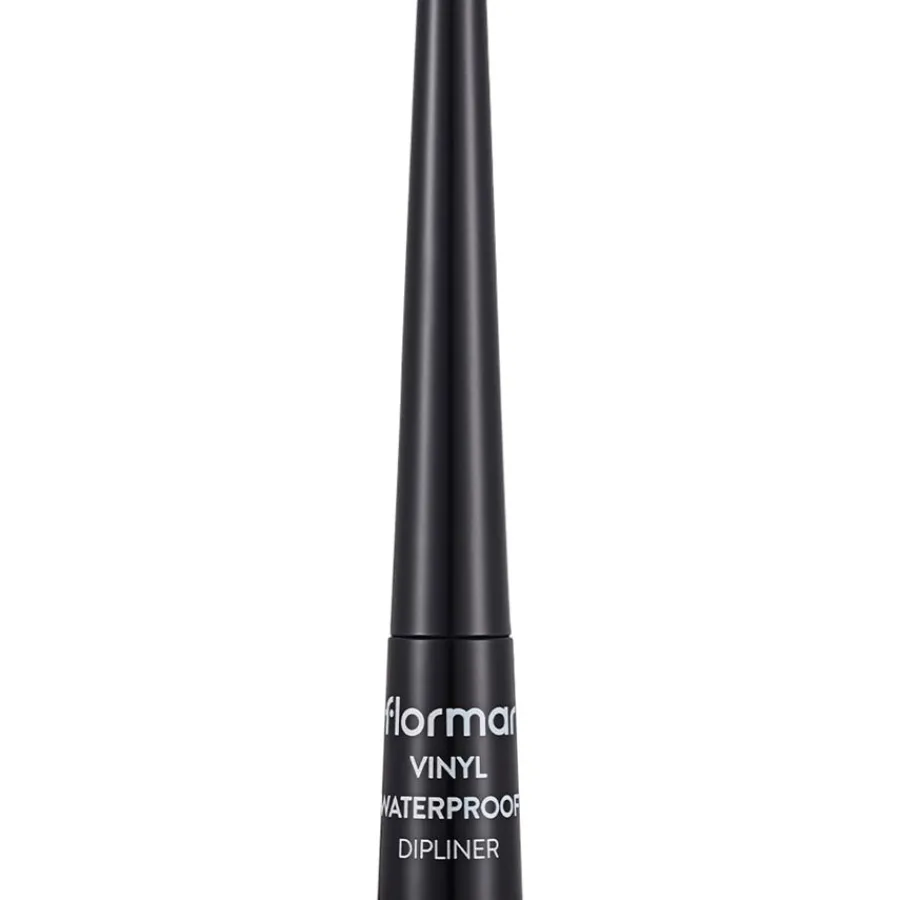 Flormar Eyeliner Vinyl Waterproof Dipliner von 001 Black New