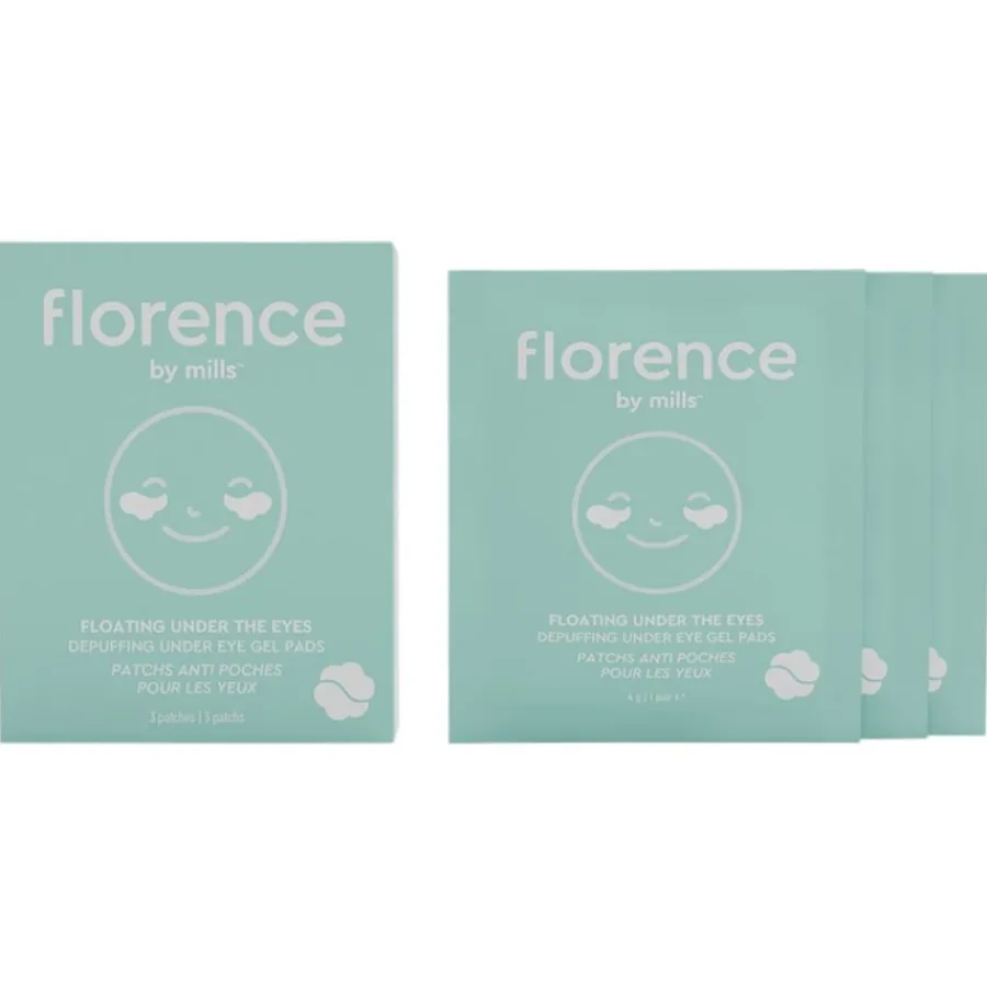 florence by mills Eyes & Lips Floating under the Eyes Depuffing Eye Gel Pads von