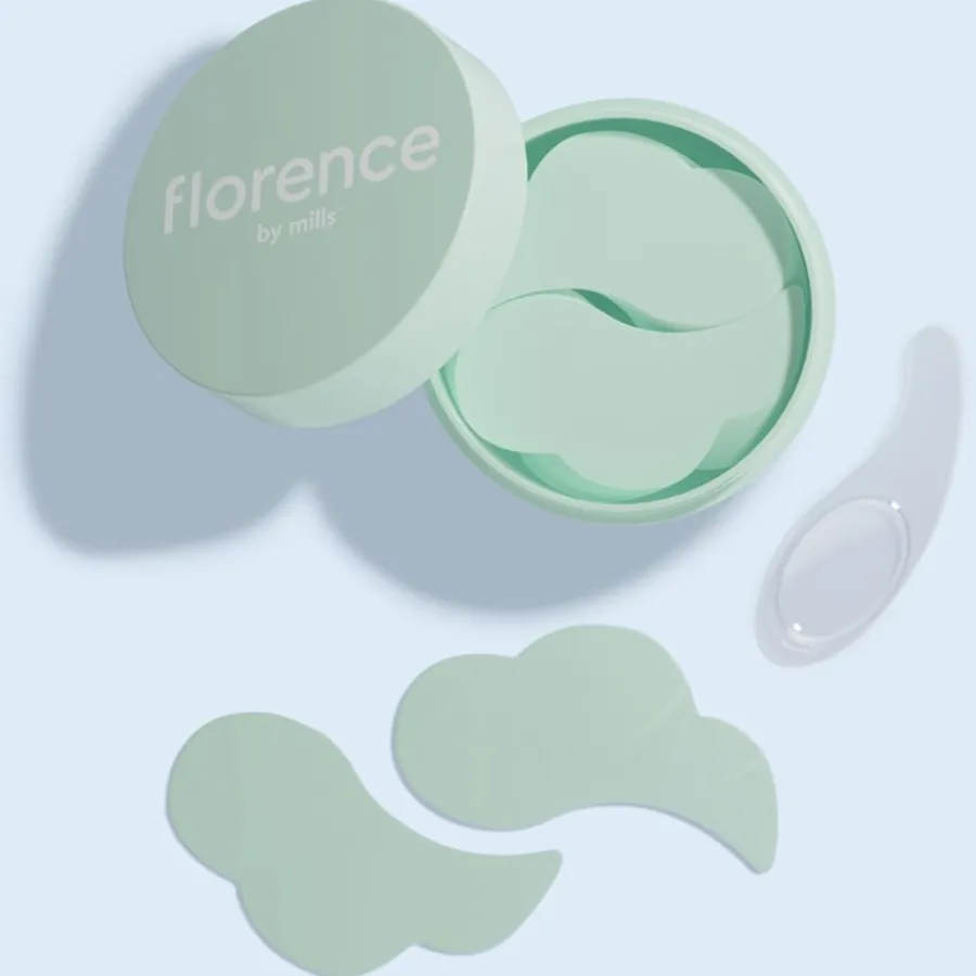 florence by mills Eyes & Lips Floating under the Eyes Depuffing Eye Gel Pads von