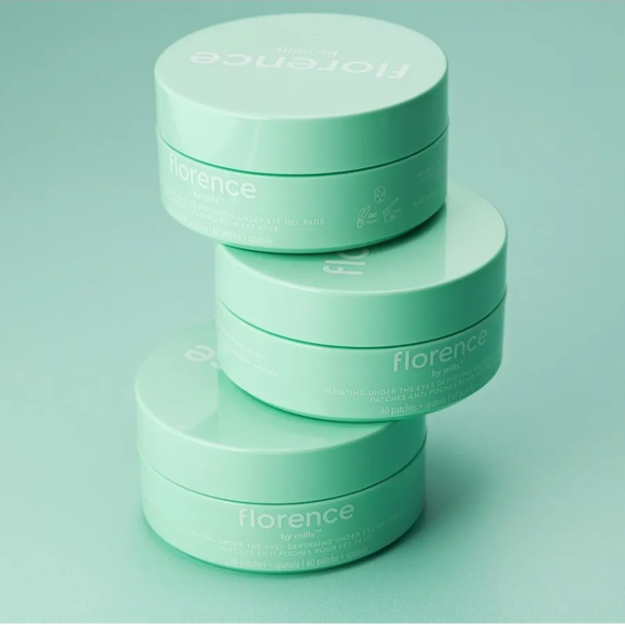 florence by mills Eyes & Lips Floating under the Eyes Depuffing Eye Gel Pads von