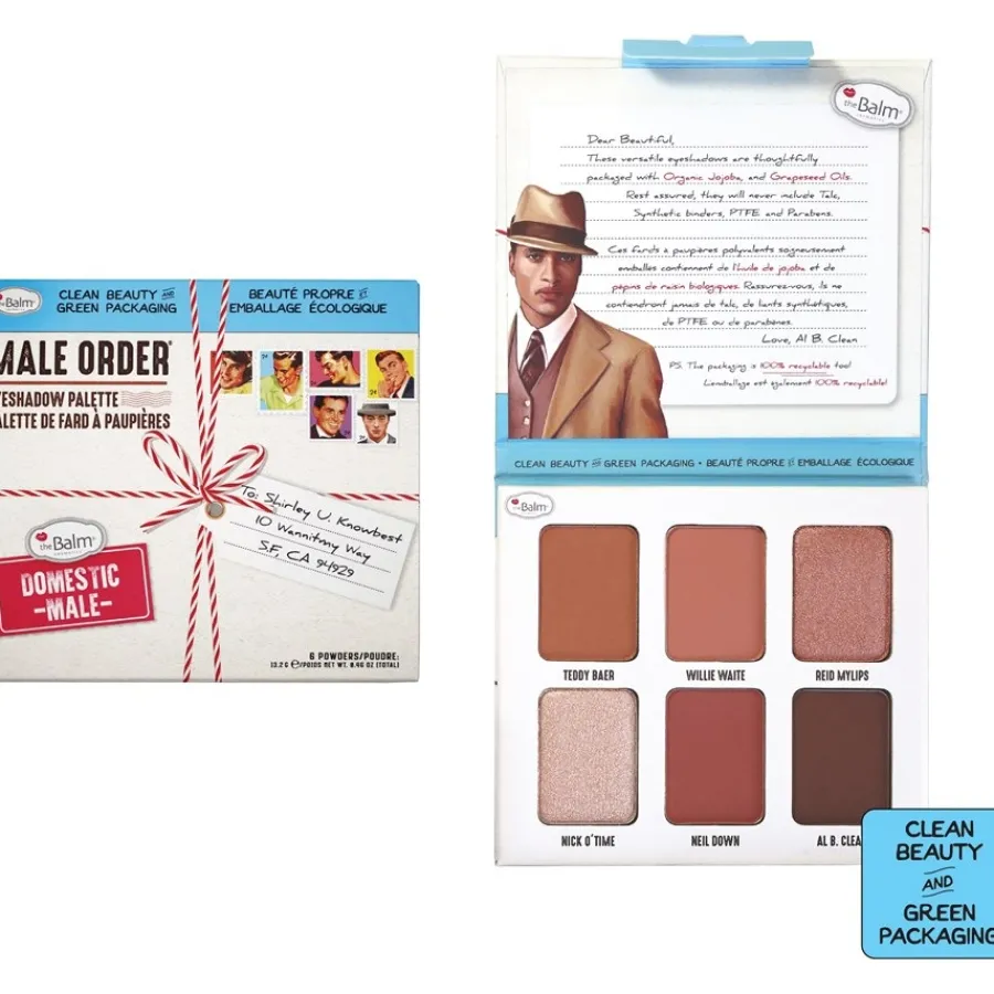 The Balm Eyeshadow Eyeshadow Palette Male Order - Domestic von