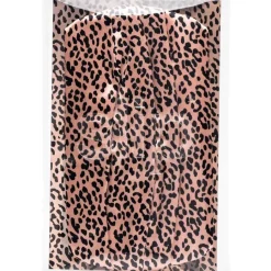 slip Face Coverings Pure Silk Face Cover Rose Leopard von