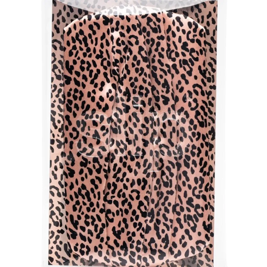 slip Face Coverings Pure Silk Face Cover Rose Leopard von