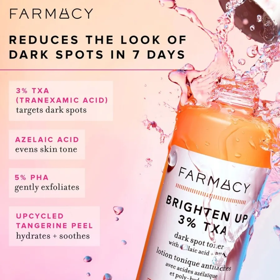 Farmacy Beauty Brighten Up 3% TXA Dark Spot Toner