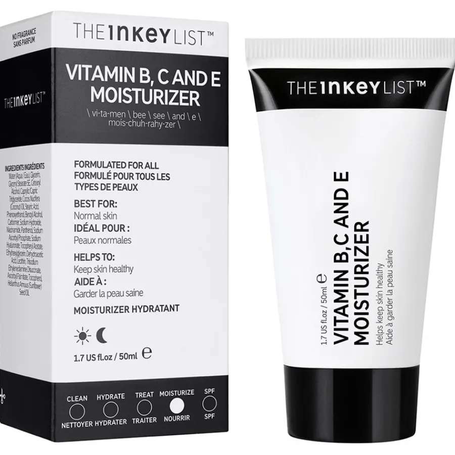 The INKEY List Feuchtigkeitscremes Vitamin B, C and Moisturizer von Outlet