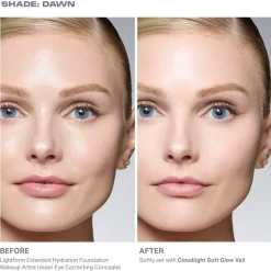 Morphe Fixing Spray & Fixierpuder Clouldlight Soft Glow Veil von Clearance