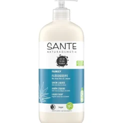Sante Naturkosmetik Flüssigseife Bio-Aloe Vera & Limone von