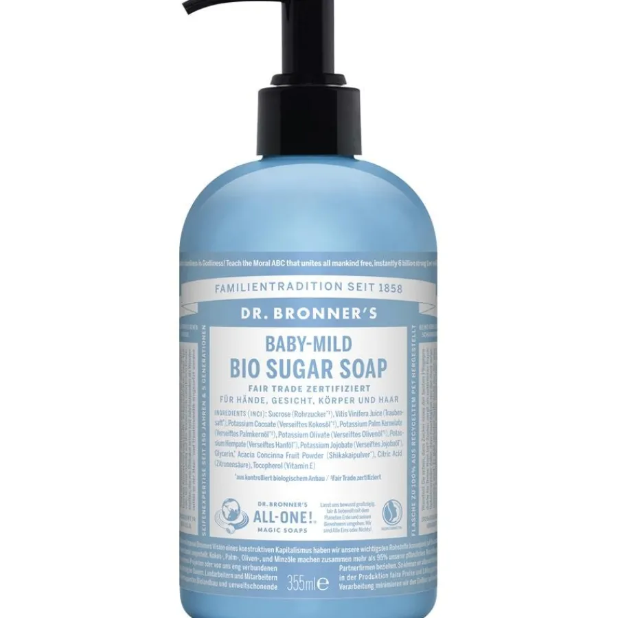 Dr. Bronneru0027s Flüssigseifen Baby-Mild Bio Sugar Soap von Dr. Bronner's