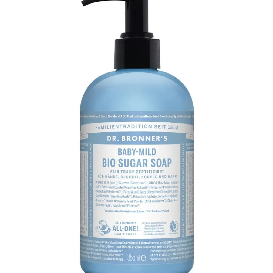 Dr. Bronneru0027s Flüssigseifen Baby-Mild Bio Sugar Soap von Dr. Bronner's