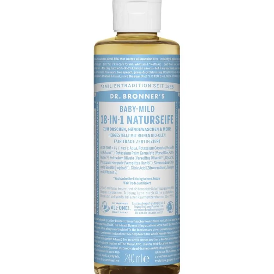 Dr. Bronneru0027s Flüssigseifen Baby-Mild 18-in-1 Naturseife von Dr. Bronner's