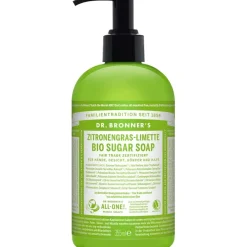 Dr. Bronneru0027s Flüssigseifen Zitronengras-Limette Bio Sugar Soap von Dr. Bronner's