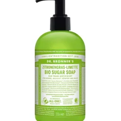 Dr. Bronneru0027s Flüssigseifen Zitronengras-Limette Bio Sugar Soap von Dr. Bronner's