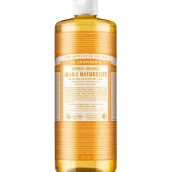 Dr. Bronneru0027s Flüssigseifen Zitrus-Orange 18-in-1 Naturseife von Dr. Bronner's