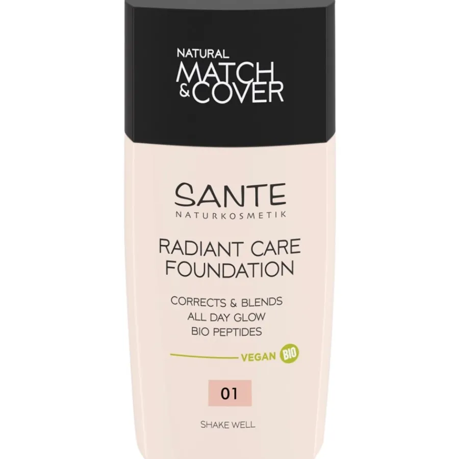 Sante Naturkosmetik Foundation & Puder Radiant Care Foundation von Hot