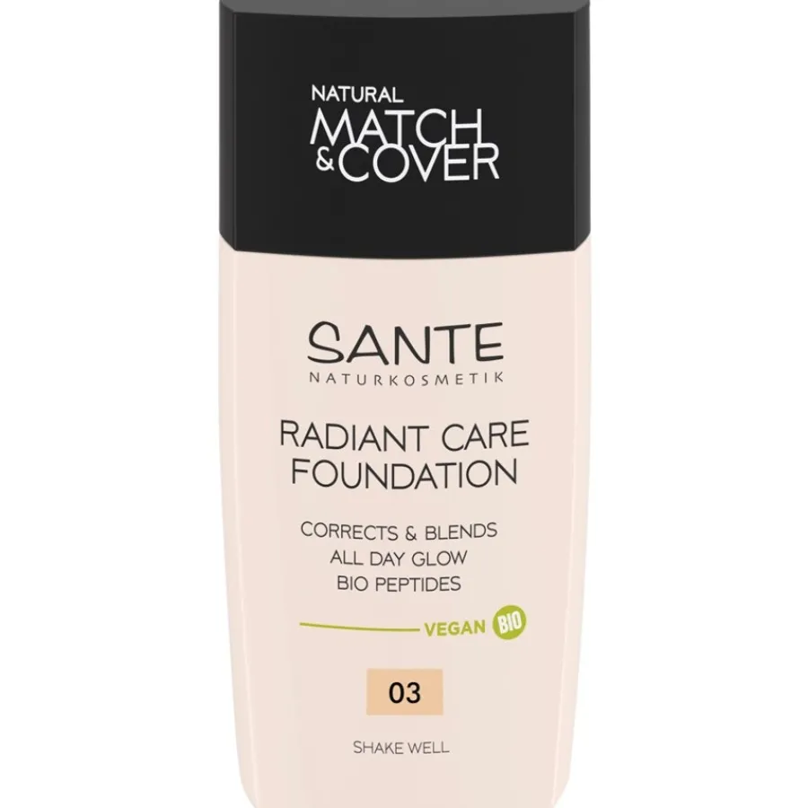 Sante Naturkosmetik Foundation & Puder Radiant Care Foundation von Hot