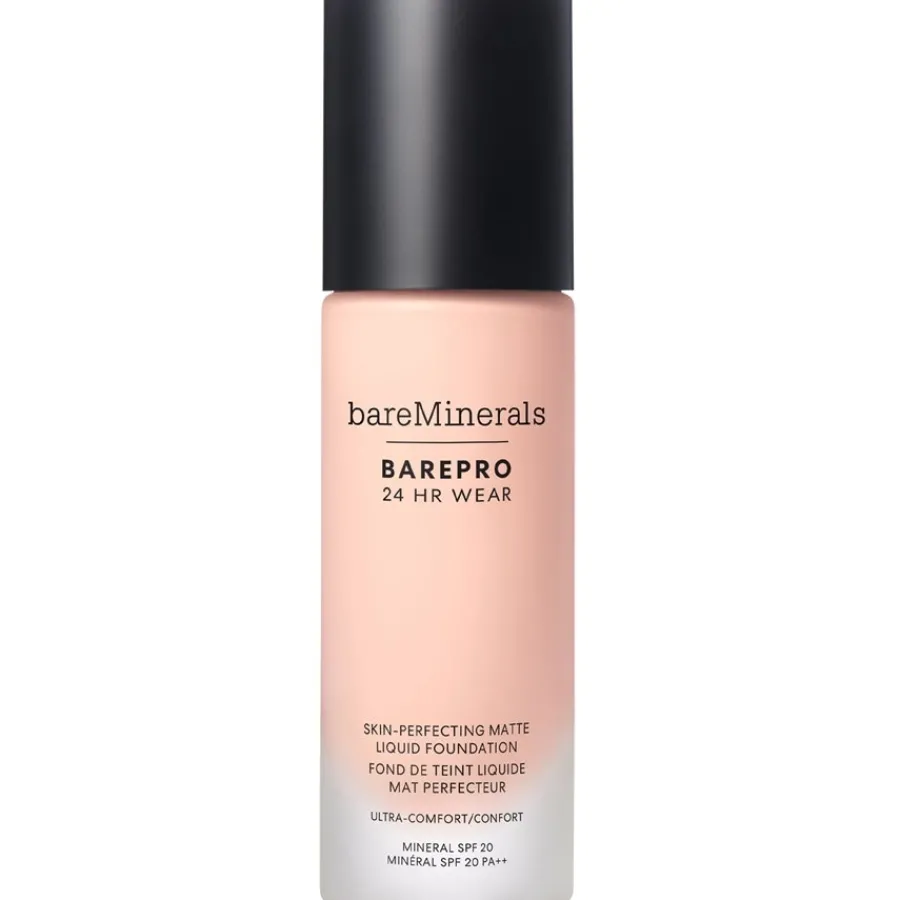 bareMinerals Foundation BAREPRO® 24HR Wear Skin-Perfecting Matte Liquid Foundation Mineral SPF 20 von Discount