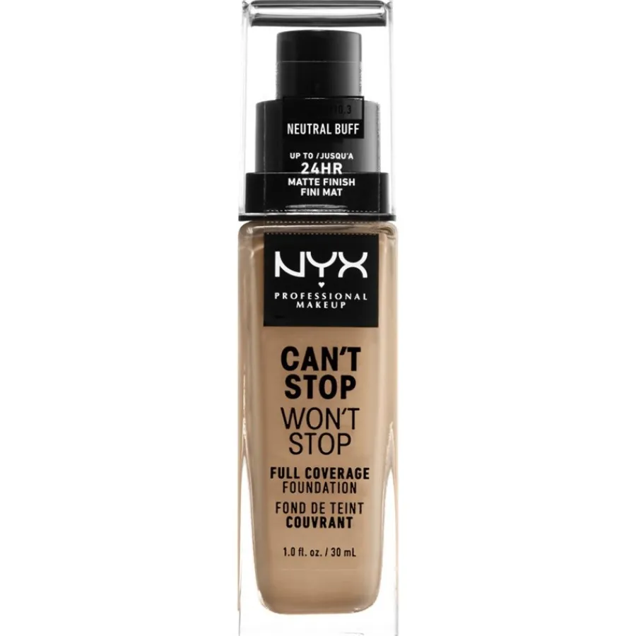 NYX Professional Makeup Foundation Can't Stop Won't Stop Foundation von Outlet