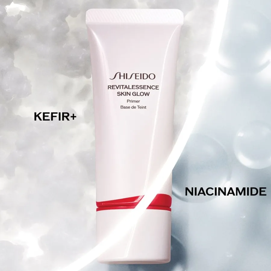 Shiseido Foundation Revitalessence Skin Glow Primer SPF25PA++ von Sale