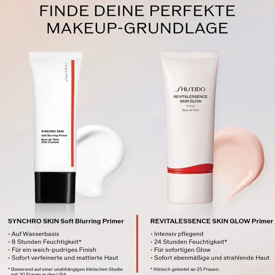 Shiseido Foundation Revitalessence Skin Glow Primer SPF25PA++ von Sale