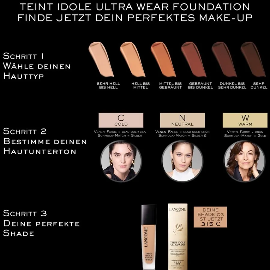 Lancu00F4me Foundation Teint Idole Ultra Wear von Lancôme