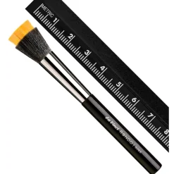 Da Vinci Foundation und Puderpinsel Foundationpinsel für Details Kunstfaser-Mischung von