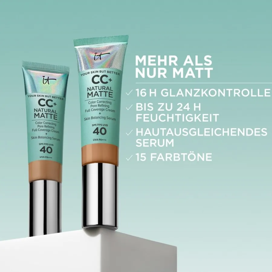 it Cosmetics Foundation Your Skin But Better CC+ Cream Natural Matte SPF 40 von Sale