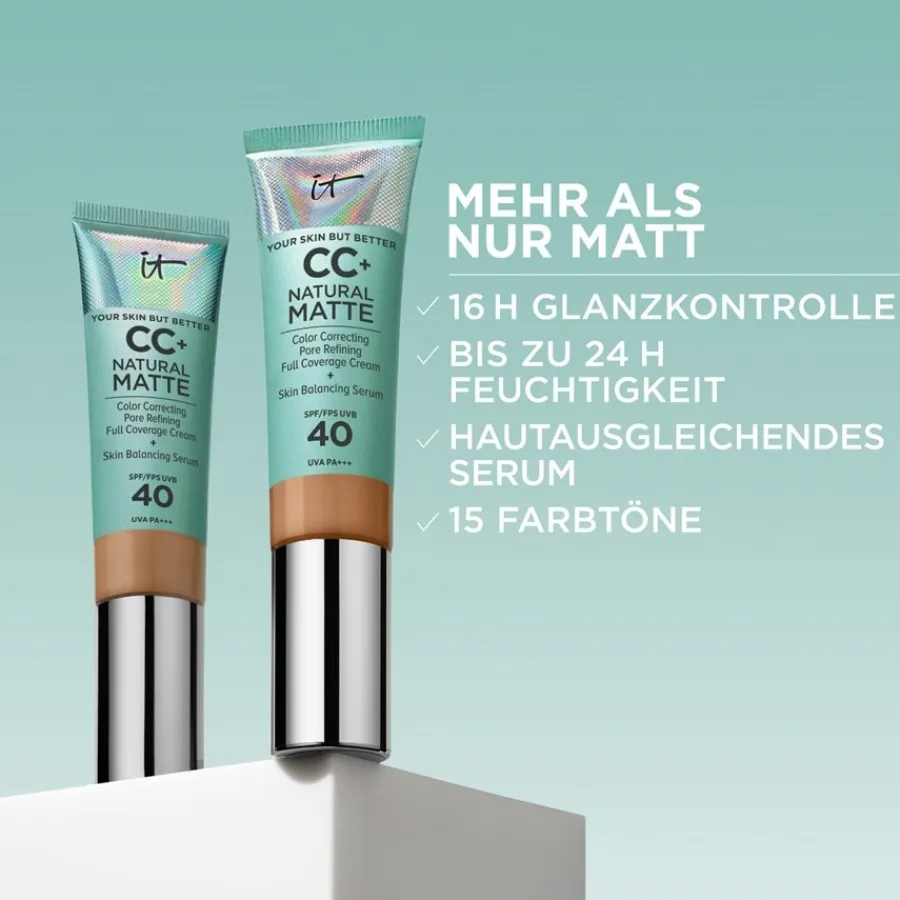 it Cosmetics Foundation Your Skin But Better CC+ Cream Natural Matte SPF 40 von Sale