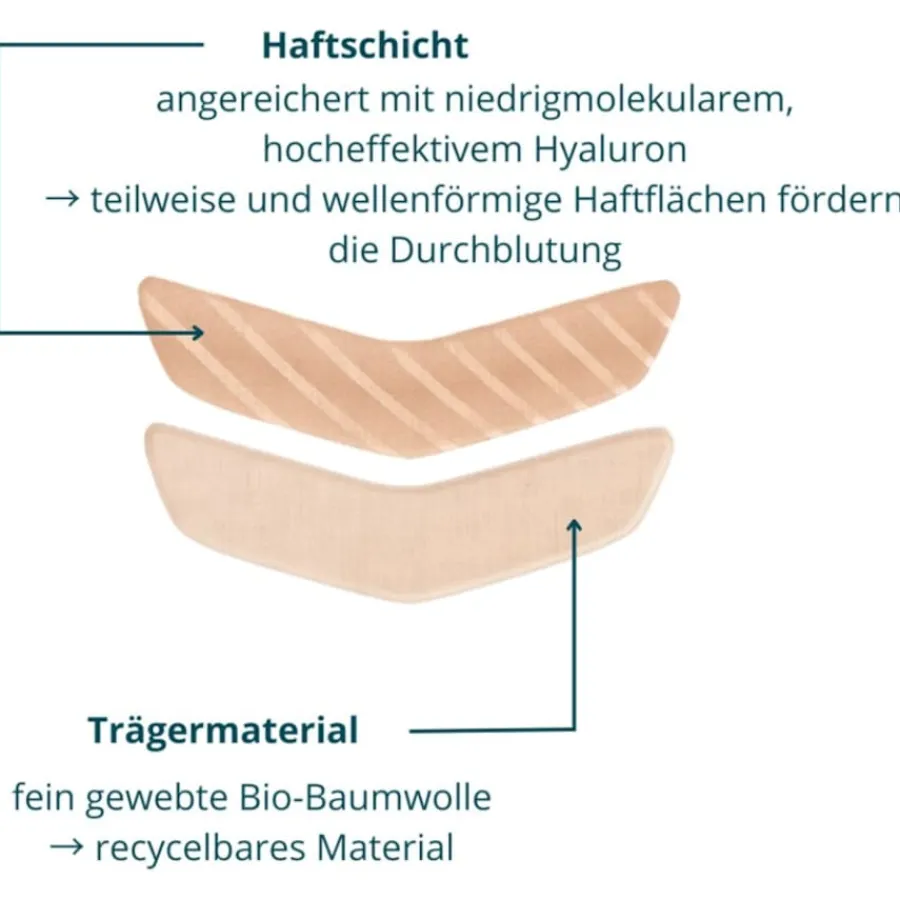 APRICOT Gesicht Cotton Mini Pack Mouth Patches with Hyaluron von