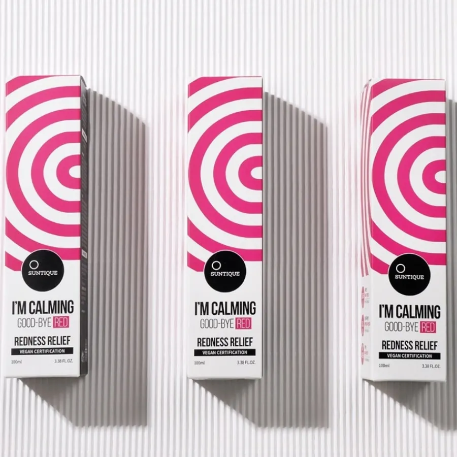 Suntique Gesicht I´m calming Good Bye Red von New