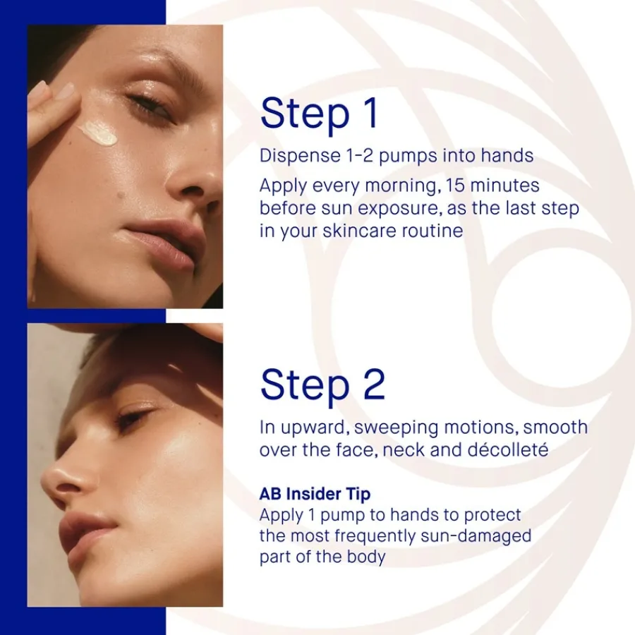 Augustinus Bader Gesicht The Sunscreen SPF 50 von