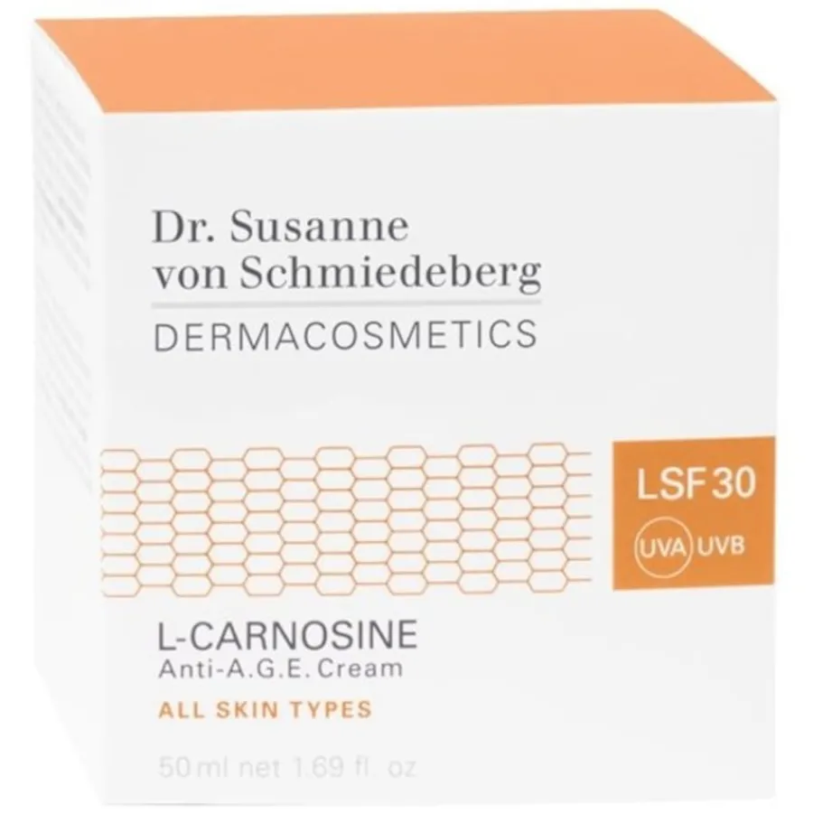Dr. Susanne von Schmiedeberg Gesichtscremes L-Carnosine Anti-A.G.E. Cream LSF 30 von Clearance